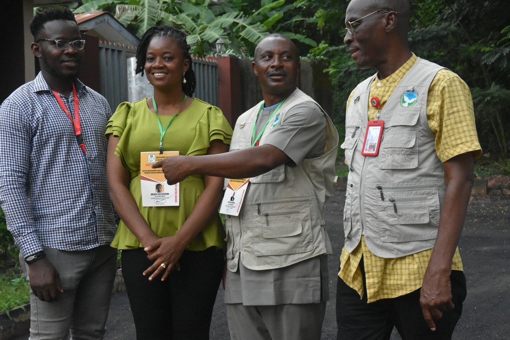 Situation Room Team at the end of the election observation