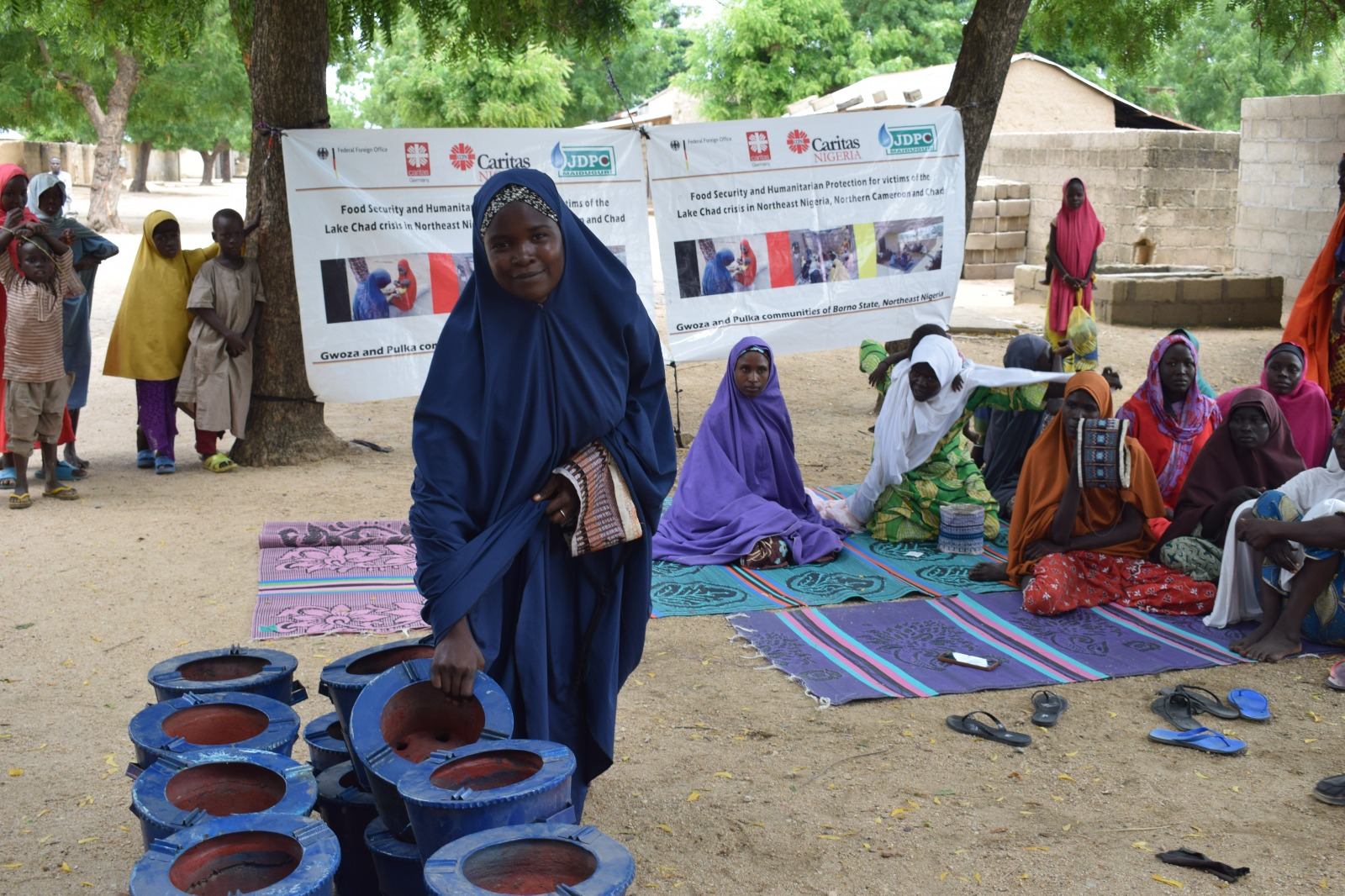 1st Distribution of energy-efficient stoves