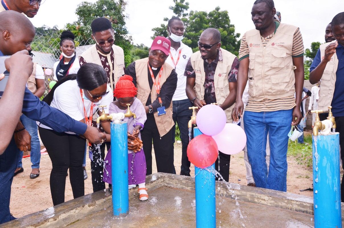 Commissioning of the Norwegian Ministry of Foreign Affairs-funded borehole in Lepro, Adamawa state