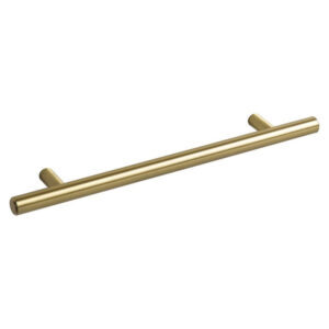 T Bar Handles 230mm Brushed Brass