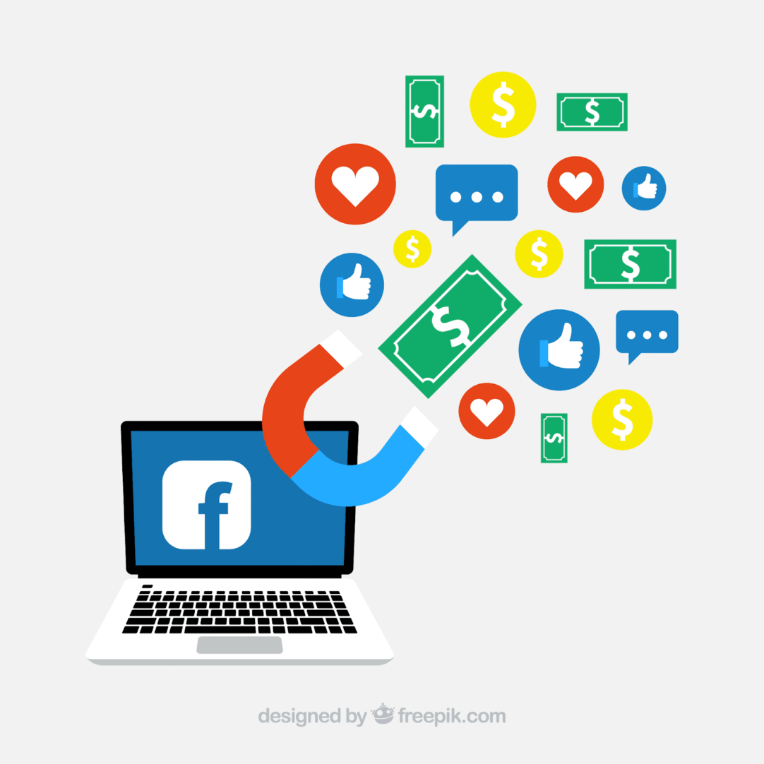 An illustration of Facebook ads cost