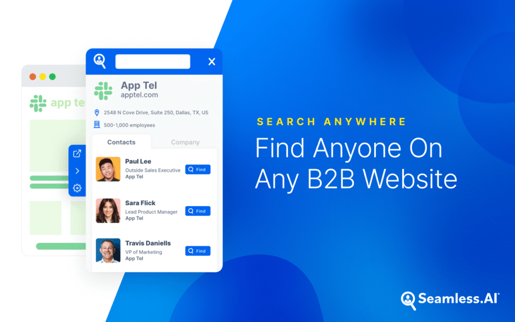 Seamless.ai homepage