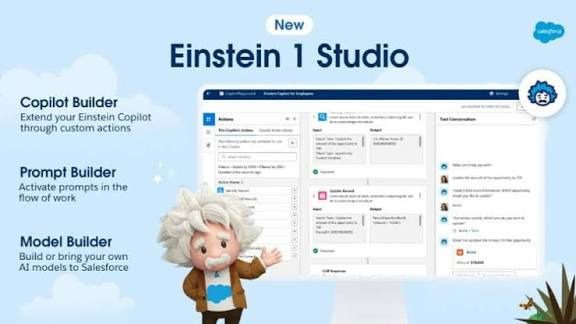 Salesforce Einstein homepage