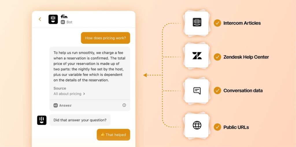 Intercom homepage