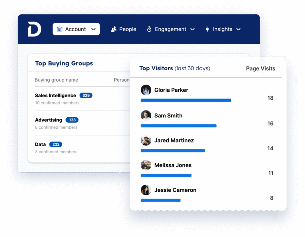 Demandbase homepage