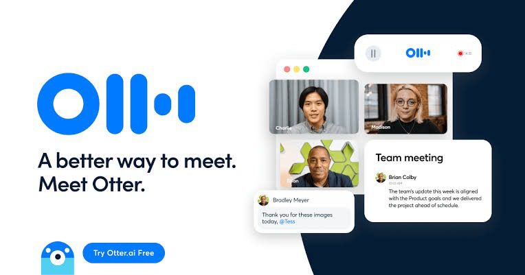 Otter.ai homepage
