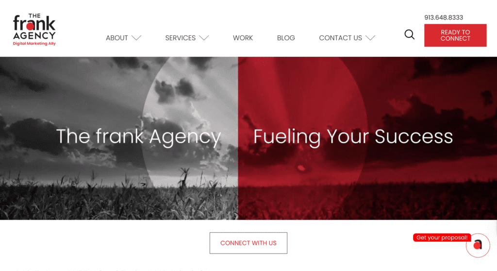 frank-agency-homepage